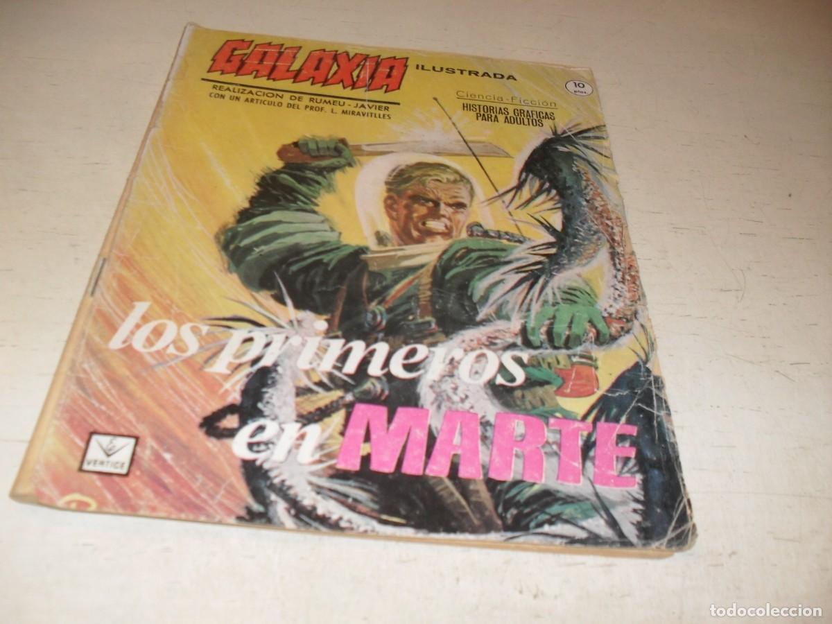 Comics: GALAXIA ILUSTRADA N&ordm; 2,DE 24,LOS PRIEMROS DE MARTE.VERTICE,1965