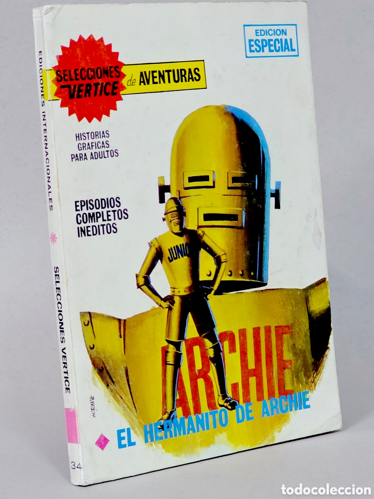 C&oacute;mics: C&Oacute;MIC SELECCIONES VERTICE 34 EL HERMANITO DE ARCHIE VERTICE TACO FLEETWAY MUY BUEN ESTADO