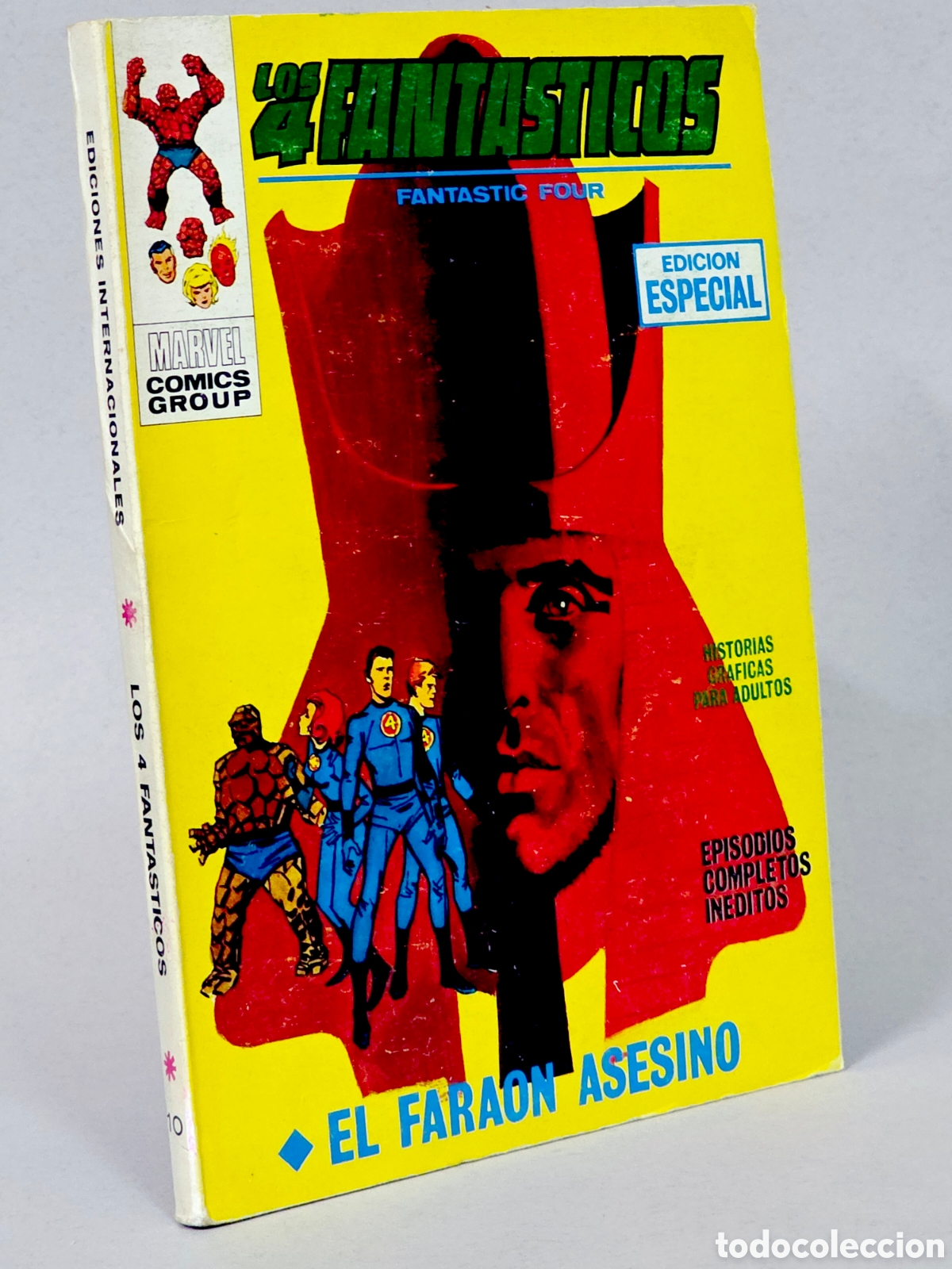 C&oacute;mics: C&Oacute;MIC LOS 4 FANT&Aacute;STICOS 10 EL FARA&Oacute;N ASESINO VOL.1 VERTICE MARVEL TACO VOLUMEN MUY BUEN ESTADO