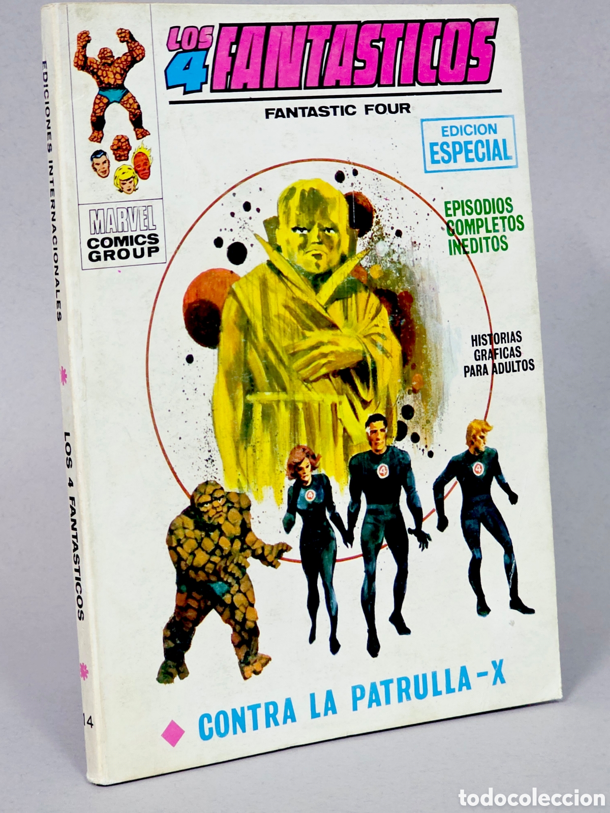 C&oacute;mics: C&Oacute;MIC LOS 4 FANTASTICOS 14 CONTRA LA PATRULLA X VOL.1 VERTICE MARVEL TACO VOLUMEN MUY BUEN ESTADO
