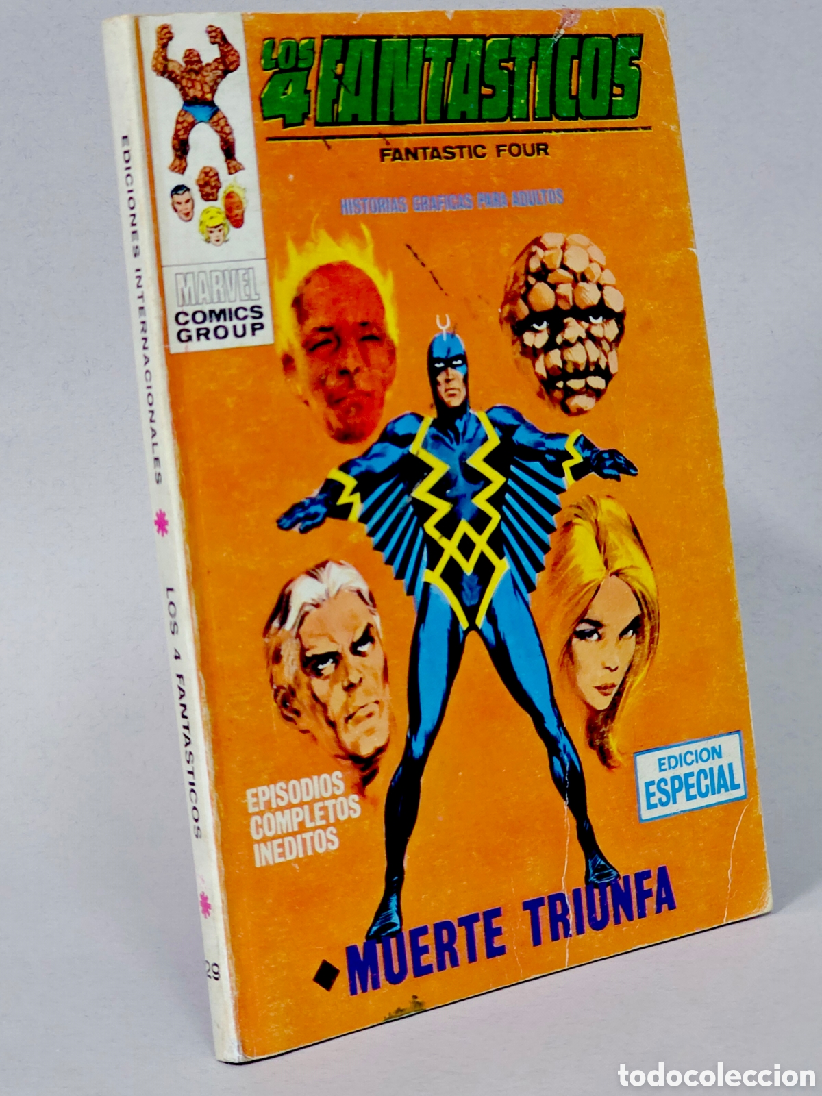 C&oacute;mics: C&Oacute;MIC LOS 4 FANTASTICOS 29 MUERTE TRIUNFA VOL.1 VERTICE MARVEL TACO VOLUMEN MUY BUEN ESTADO