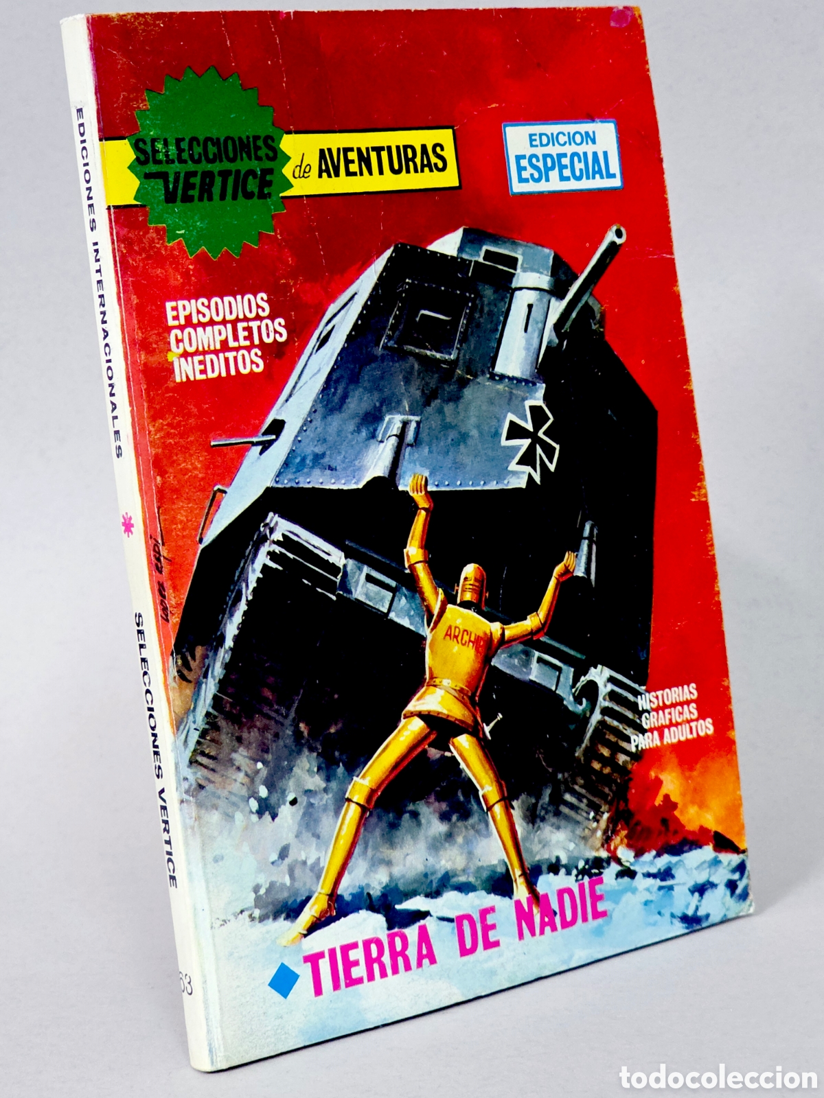 C&oacute;mics: C&Oacute;MIC SELECCIONES VERTICE 63 TIERRA DE NADIE ARCHIE TACO FLEETWAY EXCELENTE ESTADO