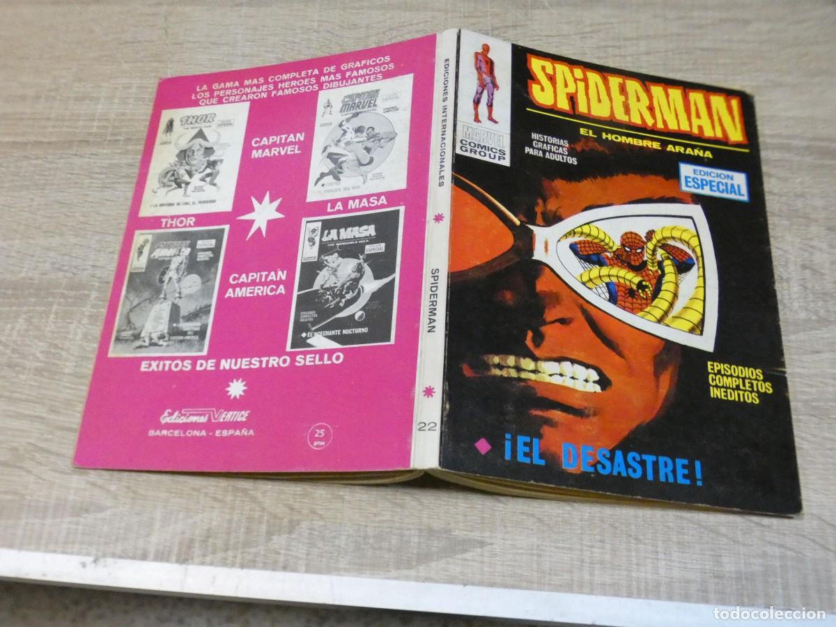 C&oacute;mics: ARKANSAS1980 COMIC VERTICE COMPLETO SIN PAGINA CORTESIA SPIDERMAN ALGO DESPAGINADO