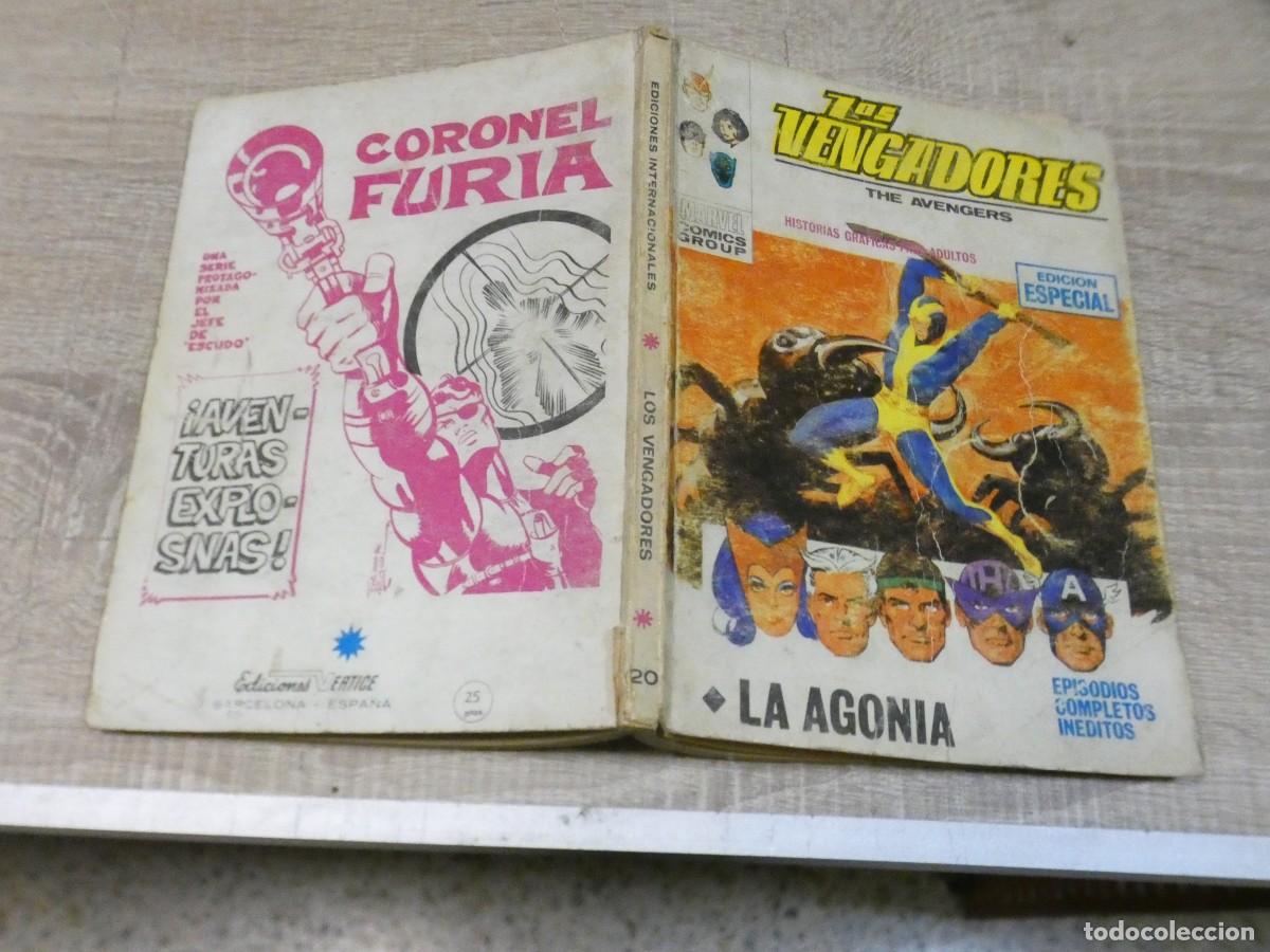 C&oacute;mics: ARKANSAS1980 COMIC VERTICE COMPLETO CON PAGINA CORTESIA LOS VENGADORES ALGO SOBADO