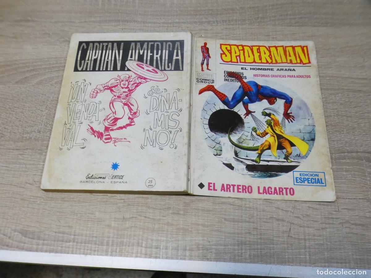 C&oacute;mics: ARKANSAS1980 COMIC VERTICE COMPLETO CON PAGINA CORTESIA Spiderman hombre ara&ntilde;a