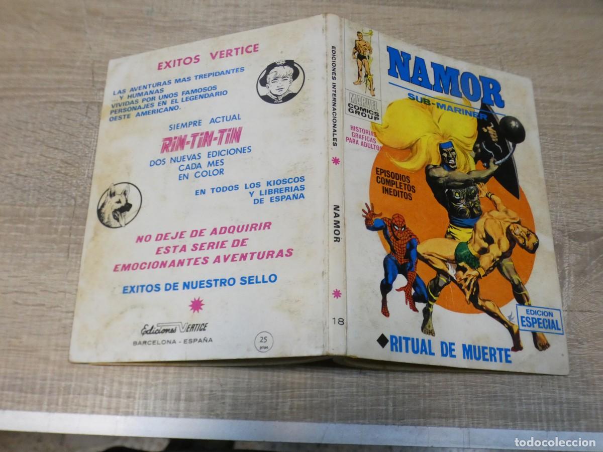 C&oacute;mics: ARKANSAS1980 COMIC VERTICE COMPLETO CON PAGINA CORTESIA NAMOR SUB-MARINER
