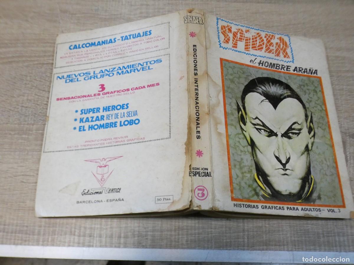 Comics: ARKANSAS1980 COMIC VERTICE COMPLETO CON PAGINA DE CORTESIA SPIDER HOMBRE ARA&Ntilde;O FORMATO GORDO 288 PAG