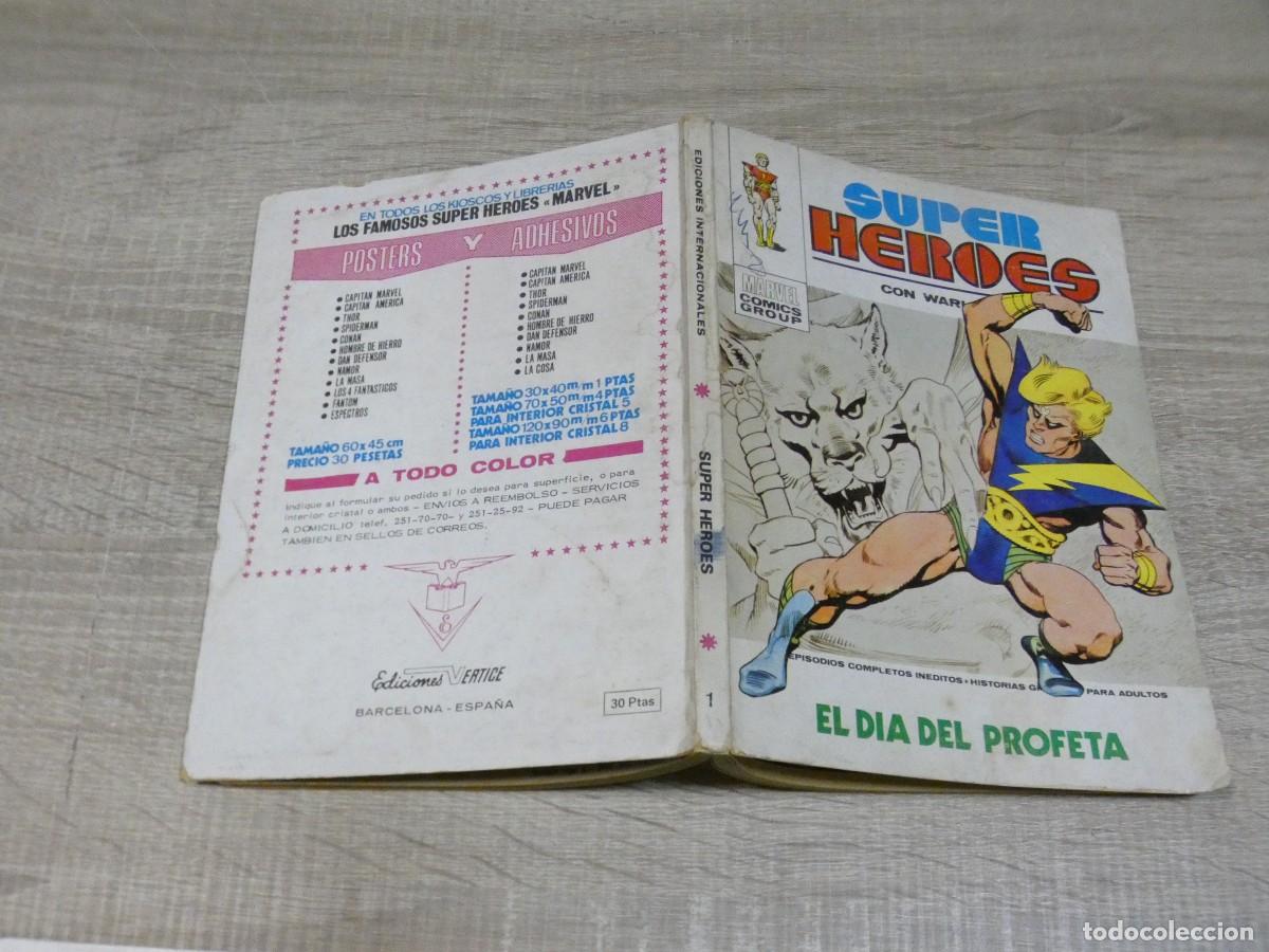 C&oacute;mics: ARKANSAS1980 COMIC VERTICE COMPLETO SIN PAGINA DE CORTESIA SUPER HEROES EL DIA DEL PROFETA