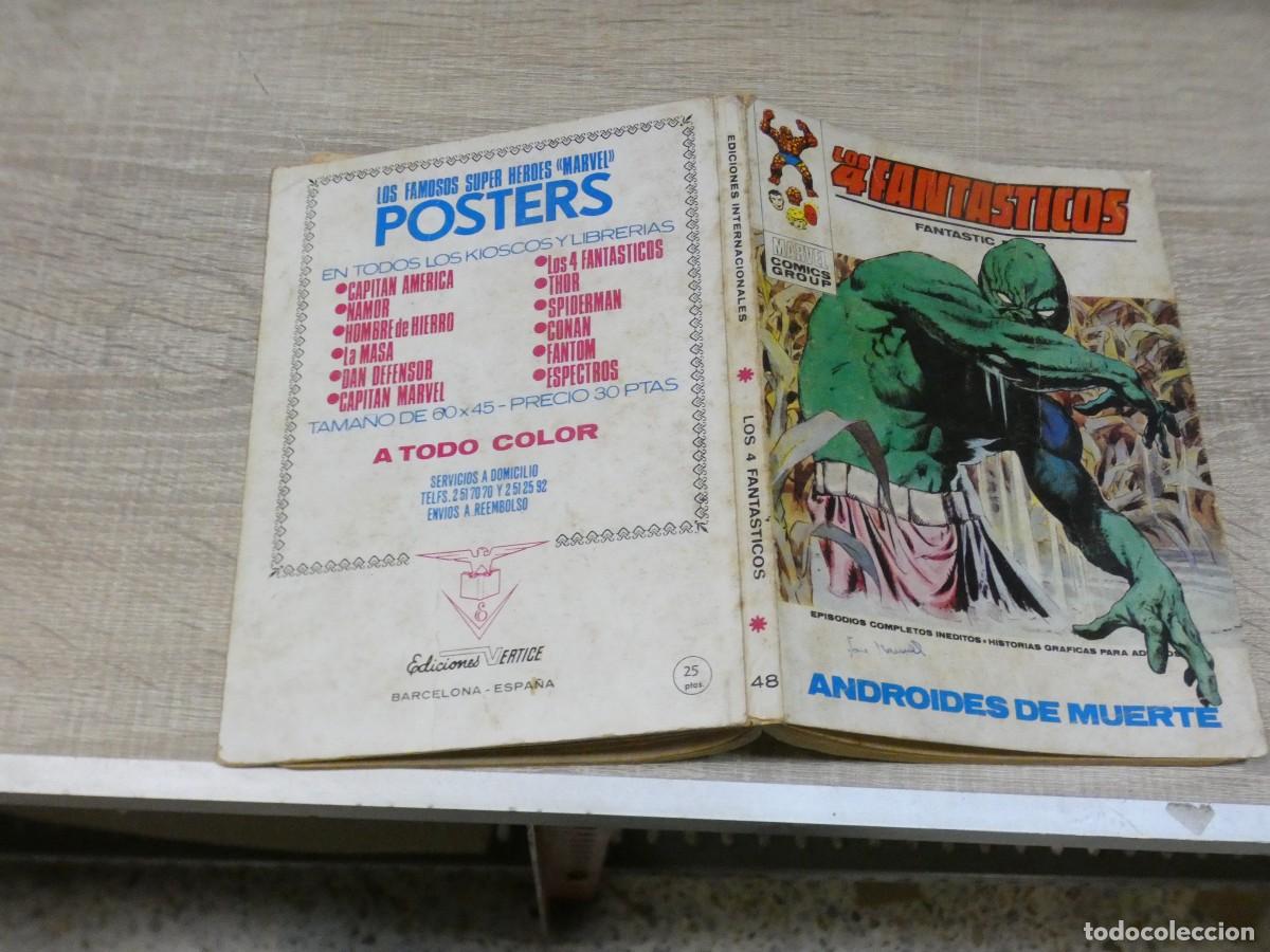 C&oacute;mics: ARKANSAS1980 COMIC VERTICE COMPLETO SIN PAGINA DE CORTESIA LOS 4 FANTASTICOS ANDROIDES DE MUERTE