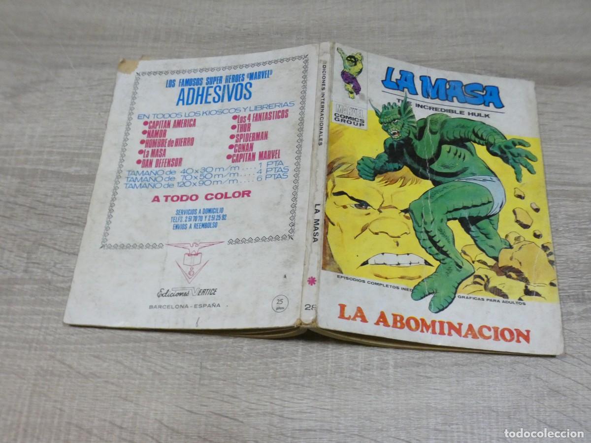 C&oacute;mics: ARKANSAS1980 COMIC VERTICE COMPLETO SIN PAGINA DE CORTESIA LA MASA ABOMINACION