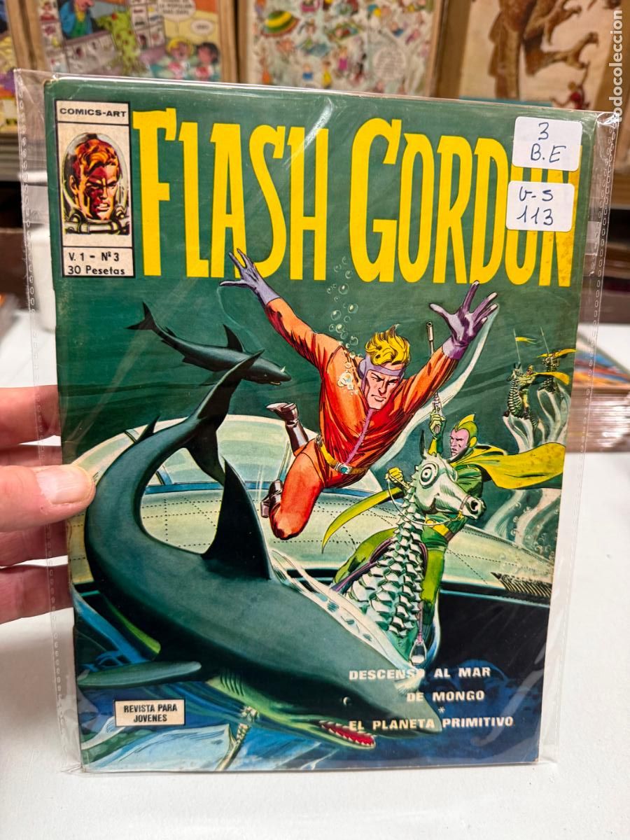 C&oacute;mics: FLASH GORDON VOLUMEN 1 EDITORIAL VERTICE NUMERO 3