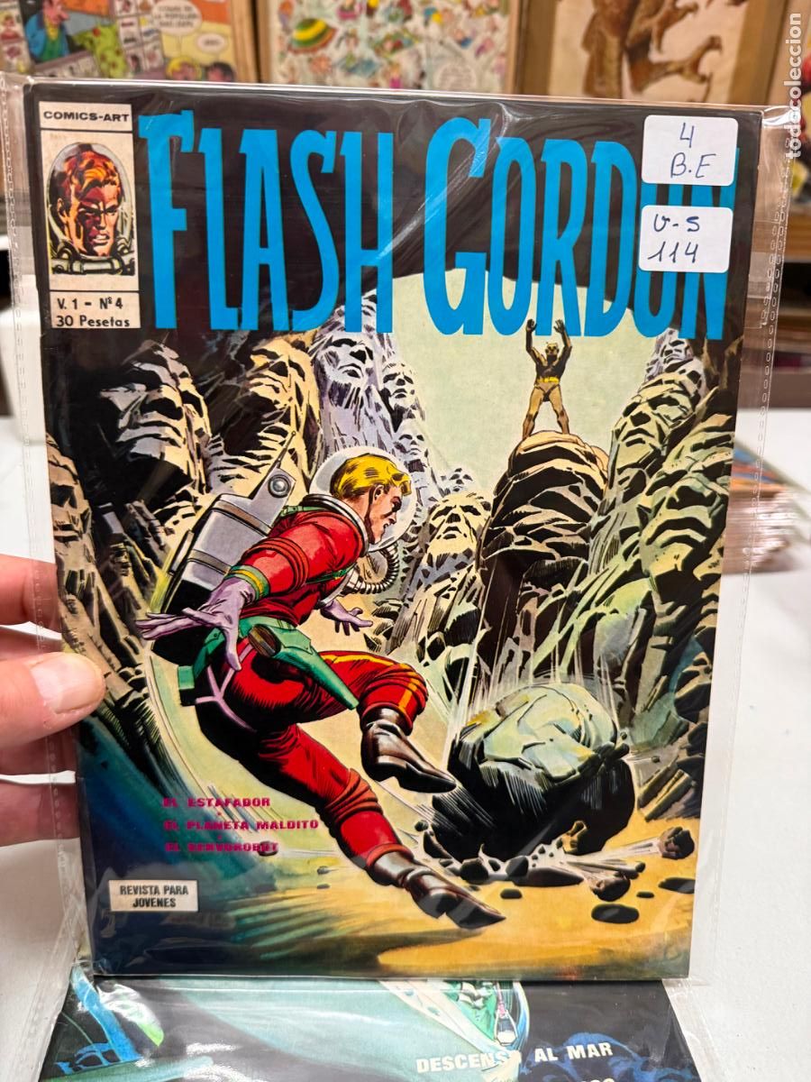 C&oacute;mics: FLASH GORDON VOLUMEN 1 EDITORIAL VERTICE NUMERO 4