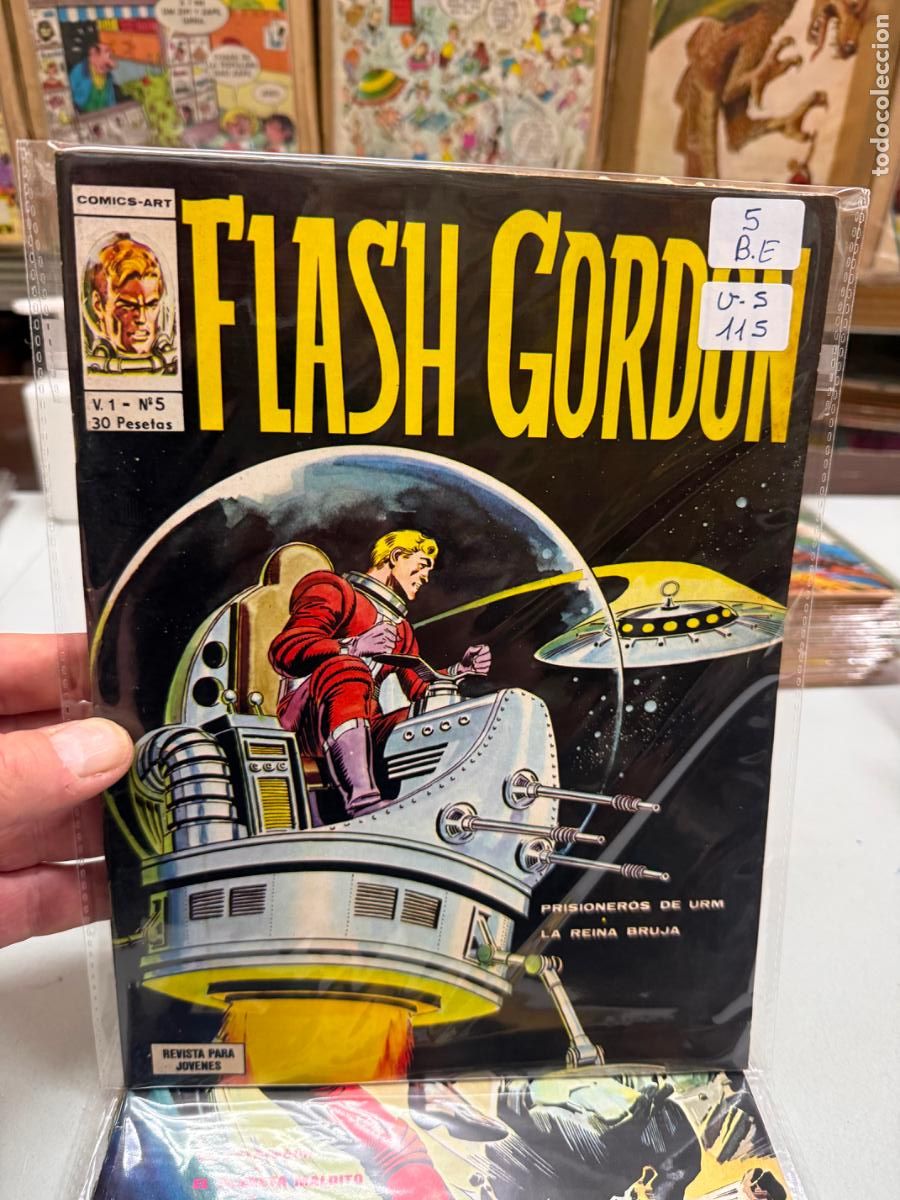 C&oacute;mics: FLASH GORDON VOLUMEN 1 EDITORIAL VERTICE NUMERO 5