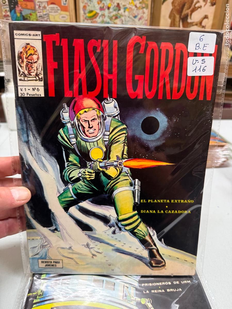 C&oacute;mics: FLASH GORDON VOLUMEN 1 EDITORIAL VERTICE NUMERO 6