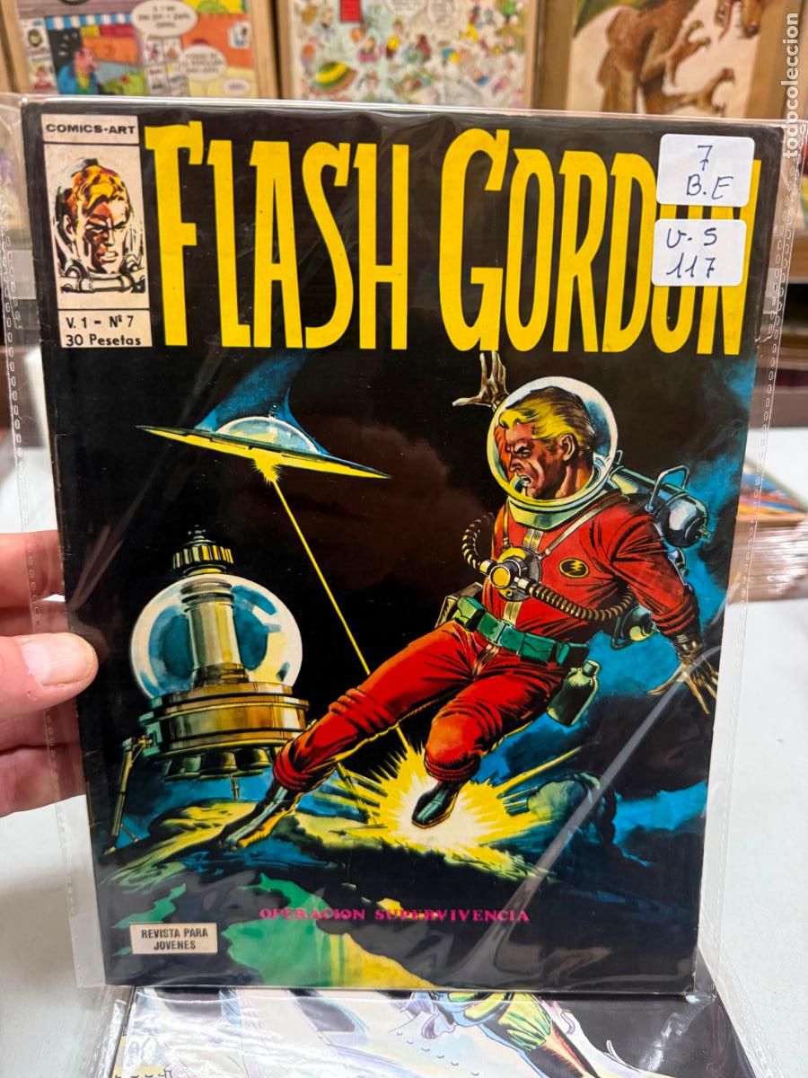 C&oacute;mics: FLASH GORDON VOLUMEN 1 EDITORIAL VERTICE NUMERO 7
