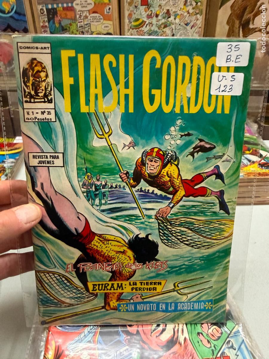 C&oacute;mics: FLASH GORDON VOLUMEN 1 EDITORIAL VERTICE NUMERO 35
