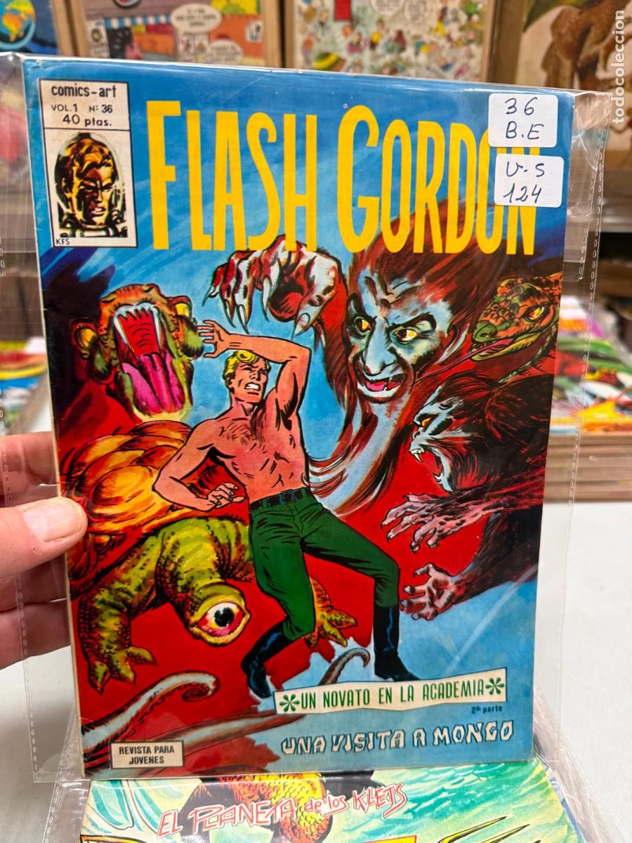 C&oacute;mics: FLASH GORDON VOLUMEN 1 EDITORIAL VERTICE NUMERO 36