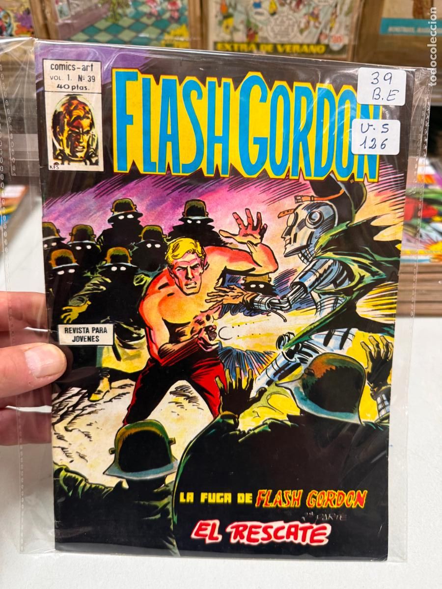 C&oacute;mics: FLASH GORDON VOLUMEN 1 EDITORIAL VERTICE NUMERO 39