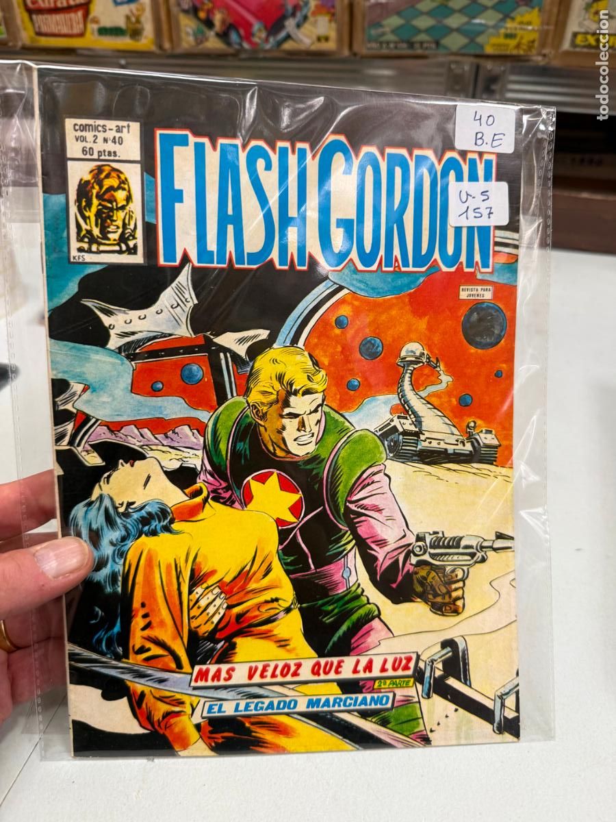 C&oacute;mics: FLASH GORDON VOLUMEN 2 EDITORIAL VERTICE NUMERO 40