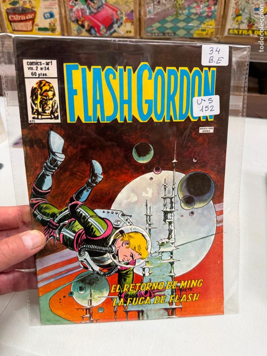 C&oacute;mics: FLASH GORDON VOLUMEN 2 EDITORIAL VERTICE NUMERO 34