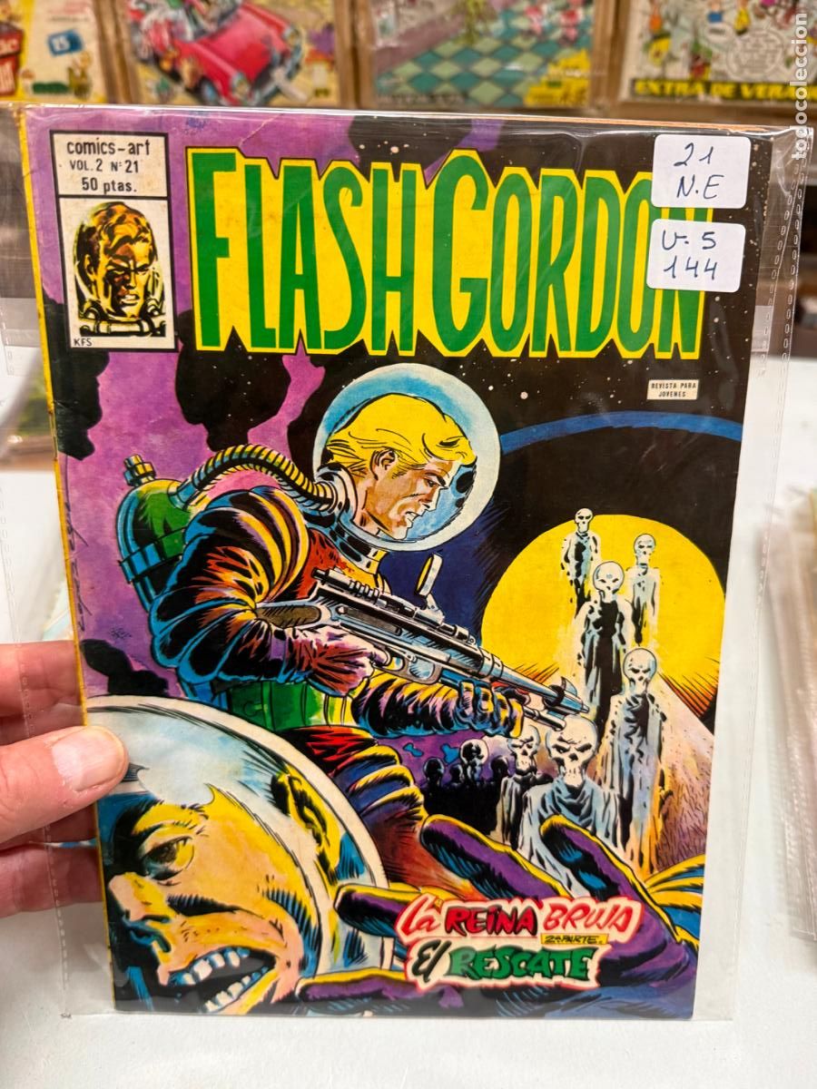 C&oacute;mics: FLASH GORDON VOLUMEN 2 EDITORIAL VERTICE NUMERO 21
