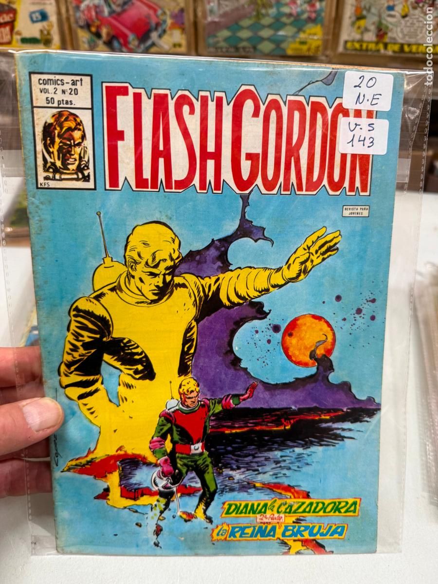C&oacute;mics: FLASH GORDON VOLUMEN 2 EDITORIAL VERTICE NUMERO 20