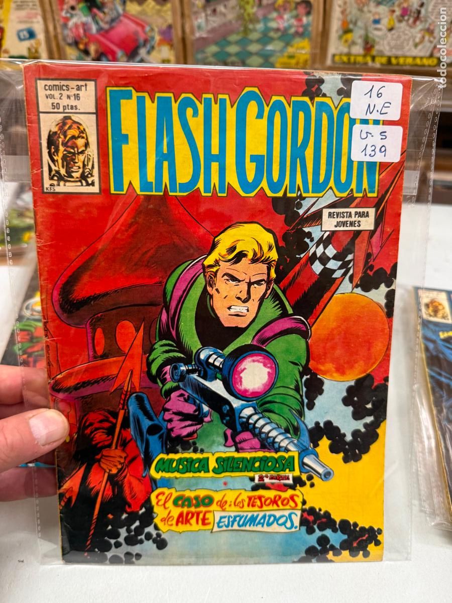 C&oacute;mics: FLASH GORDON VOLUMEN 2 EDITORIAL VERTICE NUMERO 16