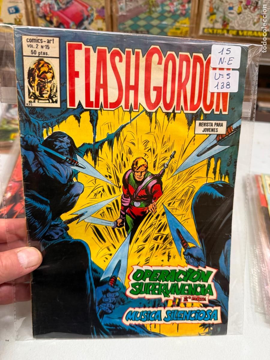 C&oacute;mics: FLASH GORDON VOLUMEN 2 EDITORIAL VERTICE NUMERO 15