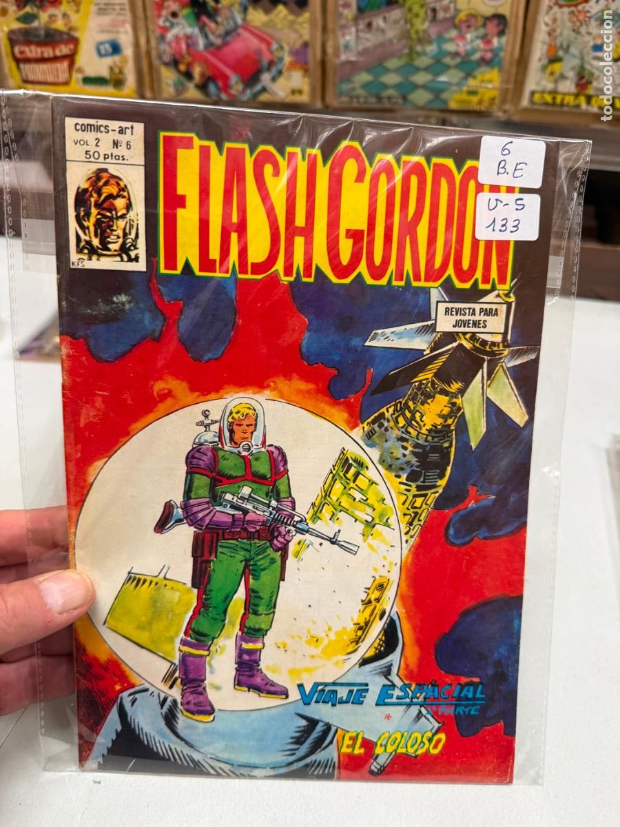 C&oacute;mics: flash gordon editorial vertice volumen 2 numero 6