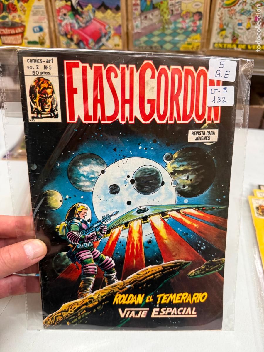 C&oacute;mics: flash gordon editorial vertice volumen 2 numero 5