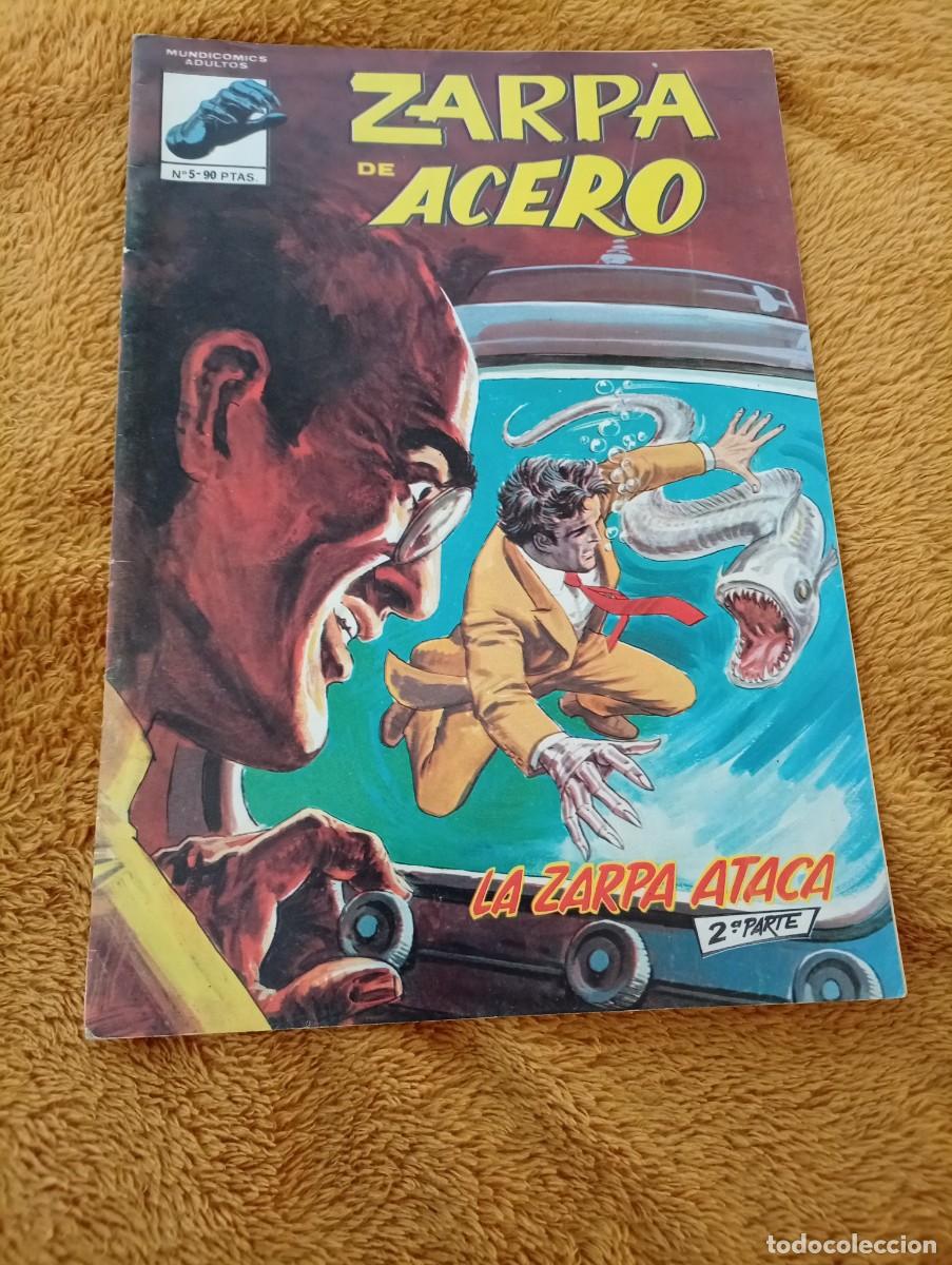 C&oacute;mics: Comic en color zarpa de acero no5 La zarpa ataca 2a parte isbn 978-84-19740-43-4 1981