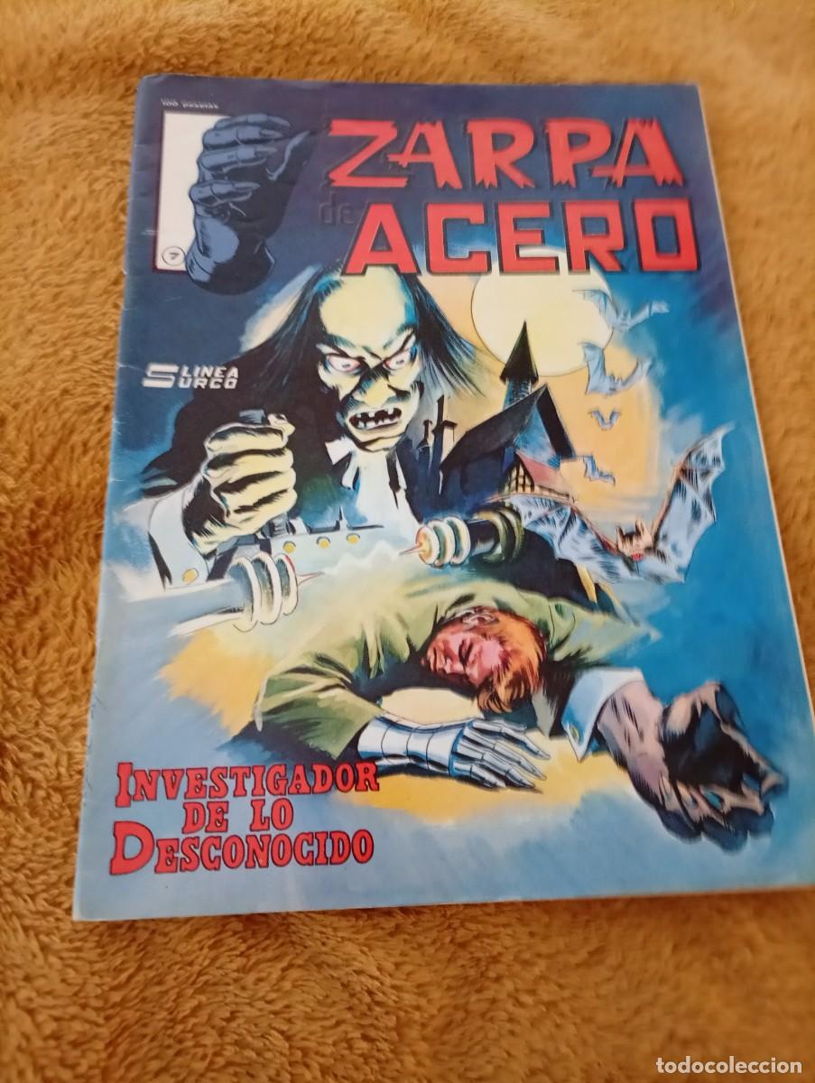 C&oacute;mics: Comic Zarpa de acero n&ordm;7 Investigador de lo desconocido 1983