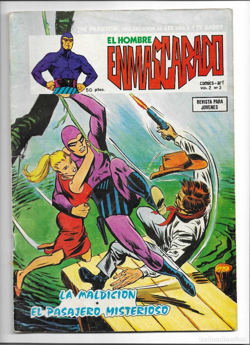 C&oacute;mics: EL HOMBRE ENMASCARADO VERTICE VOL.2 N&ordm; 3 - (1980) - LEE FALK / SY BARRY