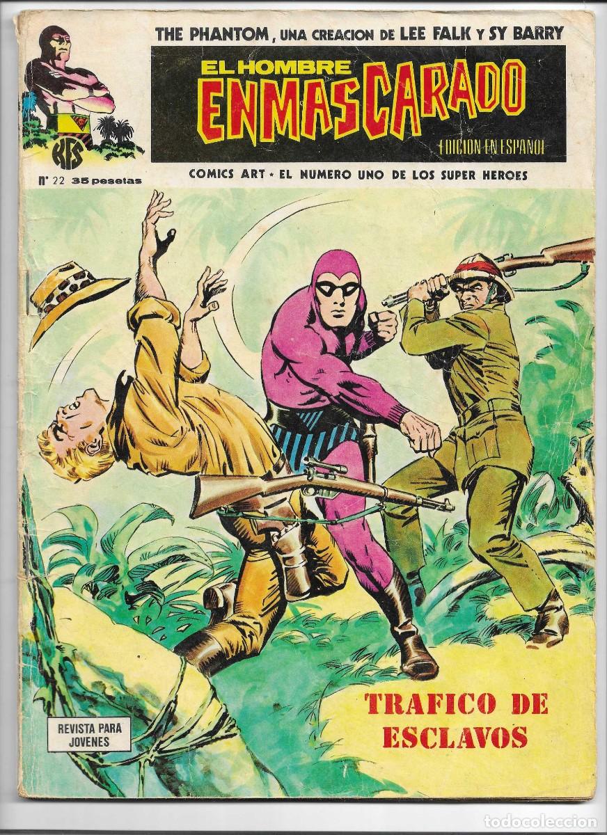 C&oacute;mics: EL HOMBRE ENMASCARADO VERTICE VOL. 1 N&ordm; 22 - LE FALK / SY BARRY - (1975)