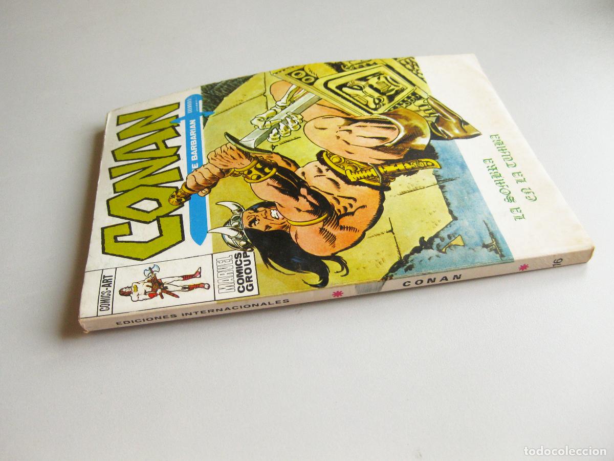 C&oacute;mics: COMIC DE CONAN N&ordm; 16. LA SOMBRA EN LA TUMBA. EDICIONES INTERNACIONALES. TACO. VERTICE. MARVEL COMICS - Foto 4