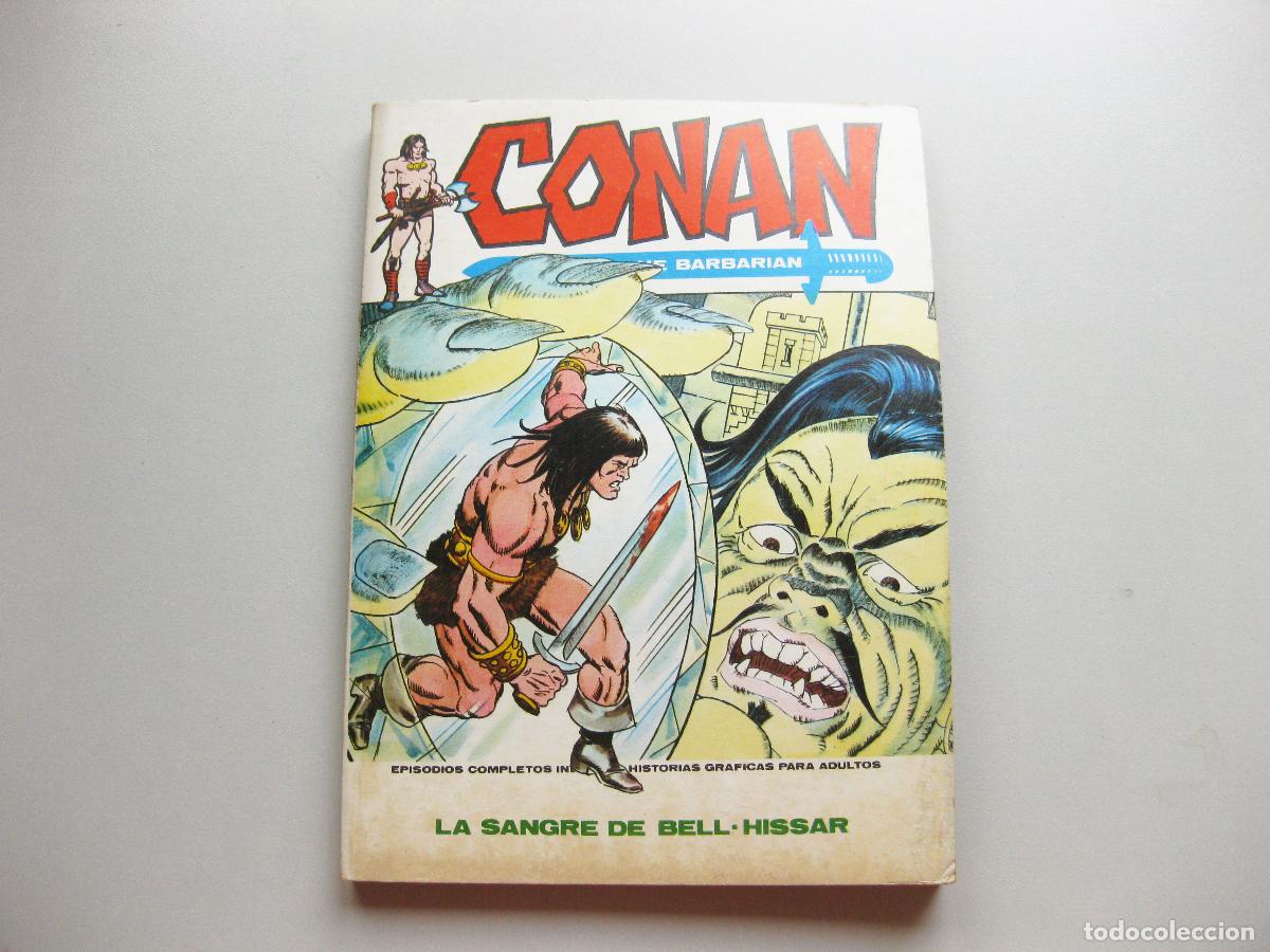 C&oacute;mics: COMIC DE CONAN N&ordm; 14. LA SANGRE DE BELL HISSAR. EDICIONES INTERNACIONALES. TACO. VERTICE. MARVEL