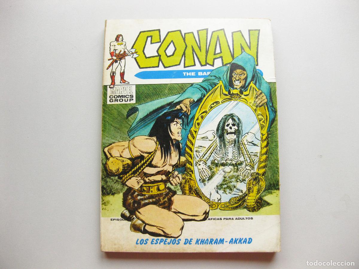 C&oacute;mics: COMIC DE CONAN N&ordm; 13. LOS ESPEJOS DE KHARAM AKKAD. EDICIONES INTERNACIONALES. TACO. VERTICE. MARVEL
