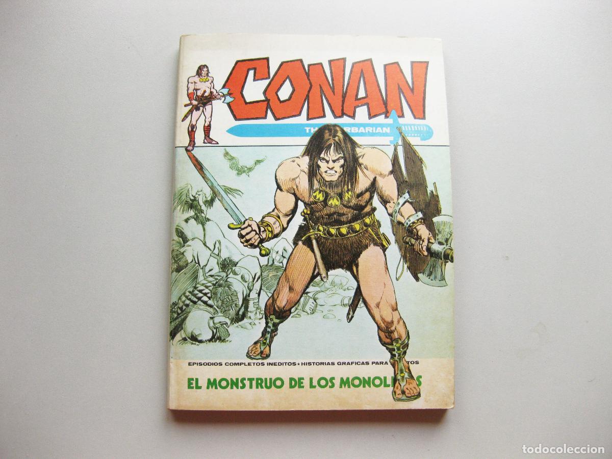 C&oacute;mics: COMIC DE CONAN N&ordm; 11. EL MONSTRUO DE LOS MONOLITOS. EDICIONES INTERNACIONALES. TACO. VERTICE. MARVEL - Foto 1