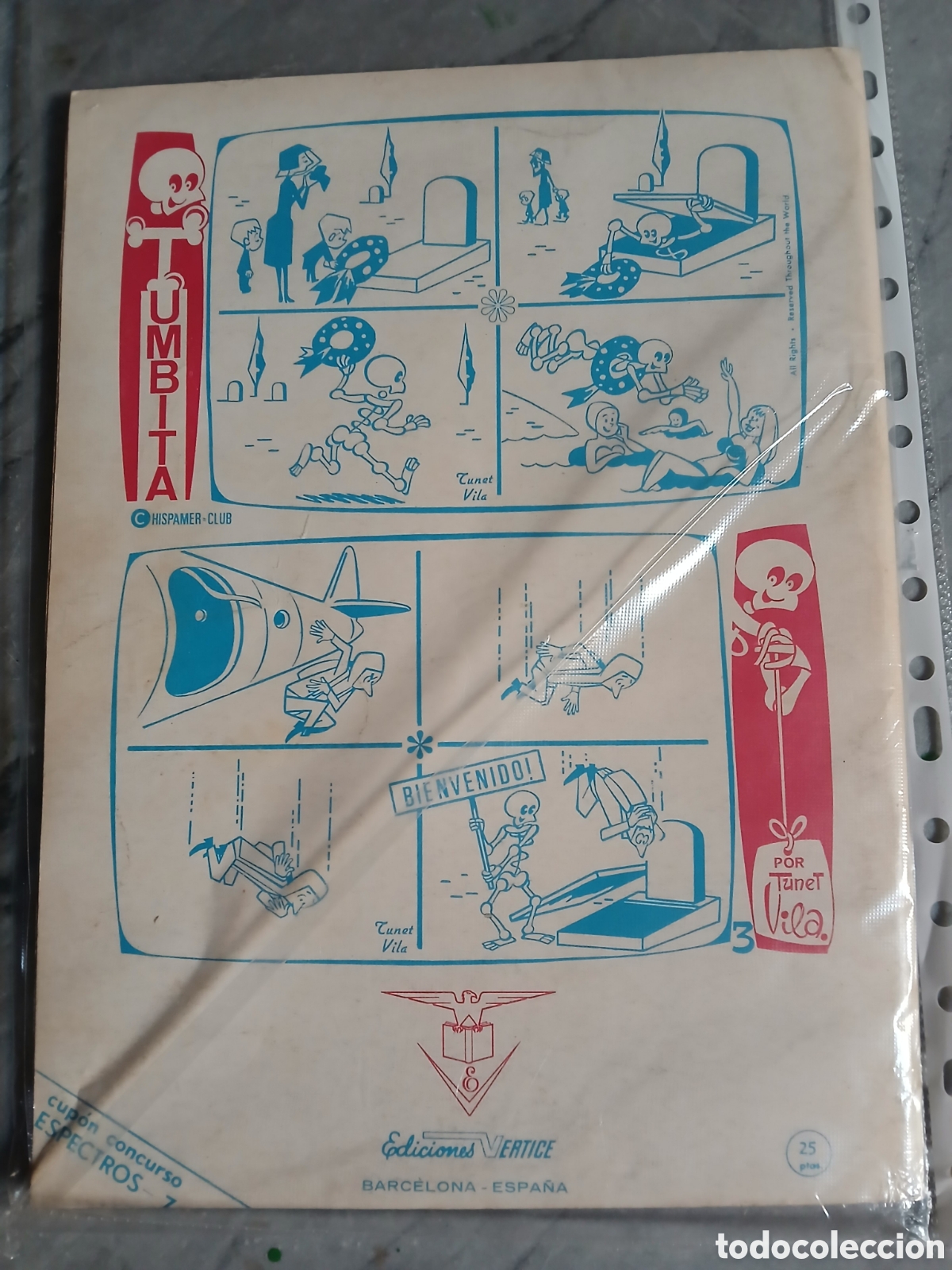 C&oacute;mics: Espectros 7 V&eacute;rtice buen estado - Foto 2