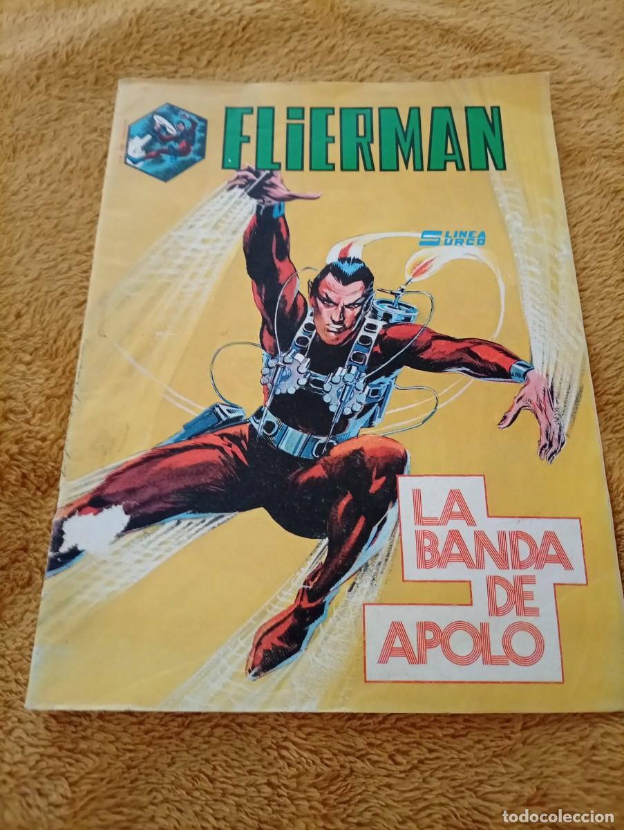 C&oacute;mics: Comic Flierman n&ordm; 4 La banda de Apolo ediciones Mundi Linea Surco 1983
