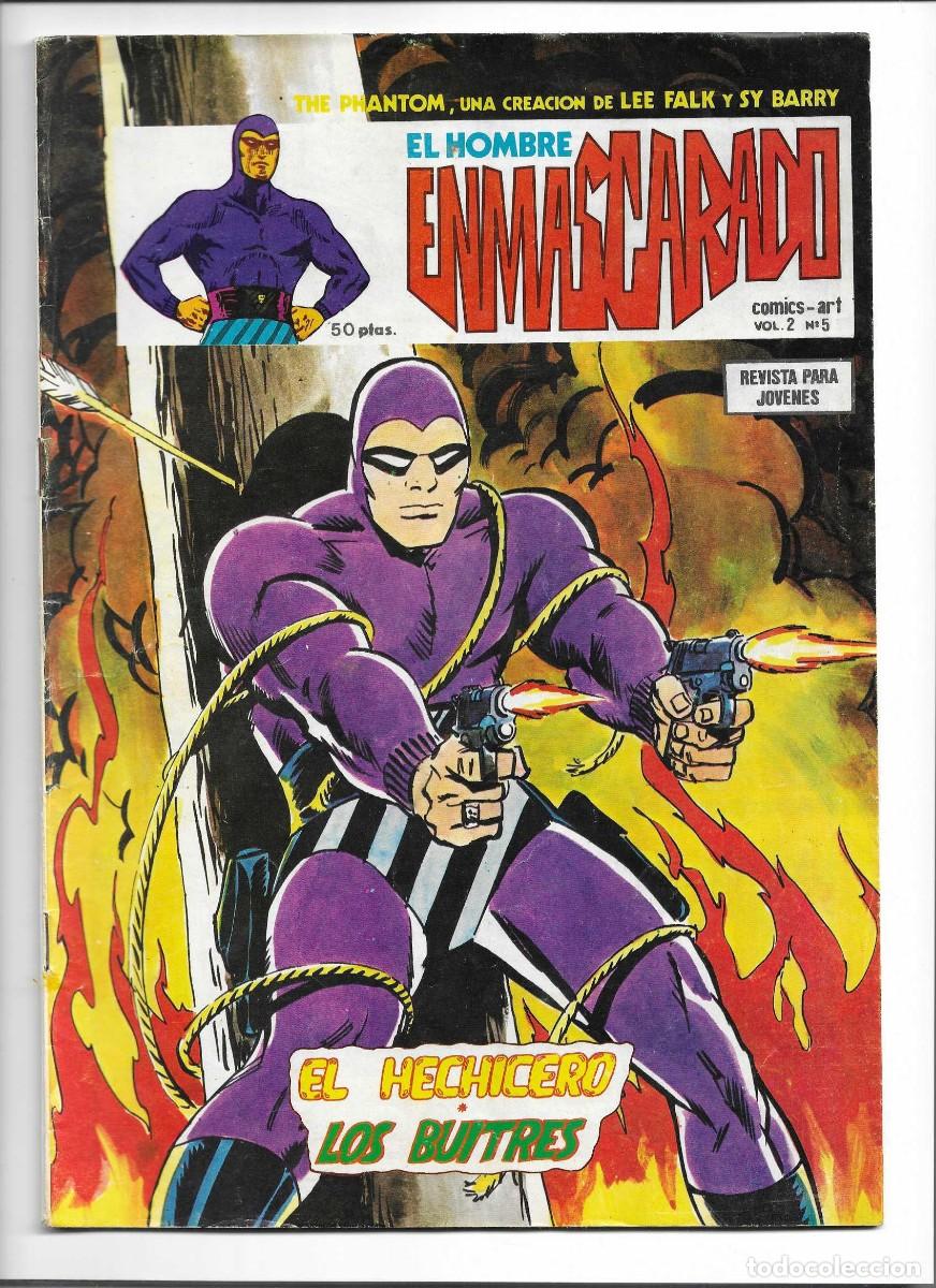 C&oacute;mics: EL HOMBRE ENMASCARADO VERTICE VOL.2 N&ordm; 5 - (1980) - LEE FALK / SY BARRY