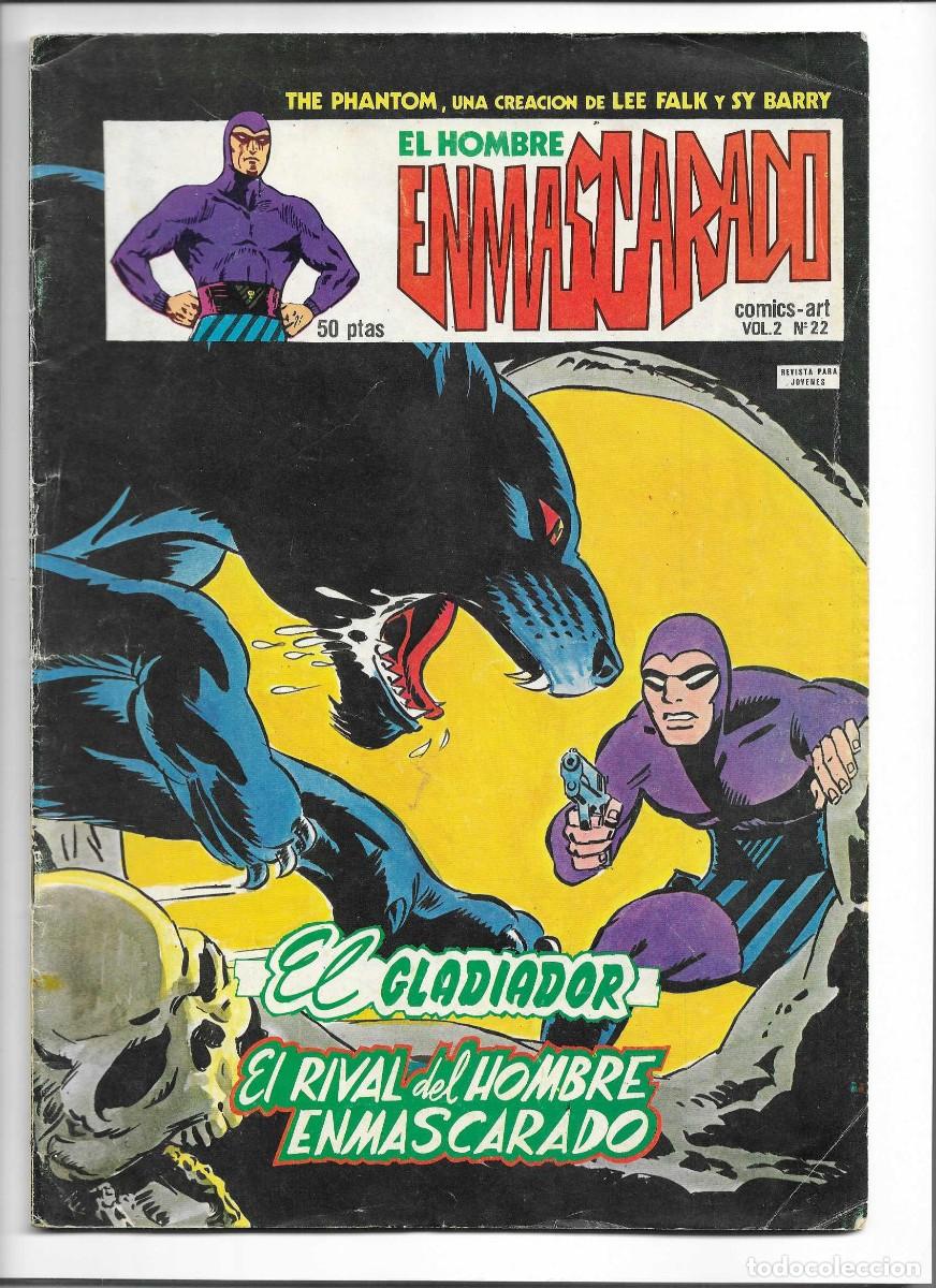 C&oacute;mics: EL HOMBRE ENMASCARADO VERTICE VOL.2 N&ordm; 22 - (1981) - LEE FALK / SY BARRY