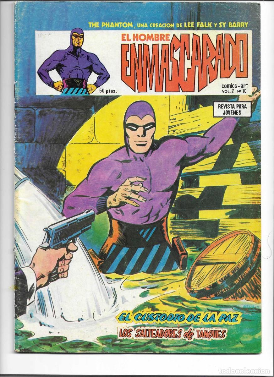 C&oacute;mics: EL HOMBRE ENMASCARADO VERTICE VOL.2 N&ordm; 10 - (1980) - LEE FALK / SY BARRY