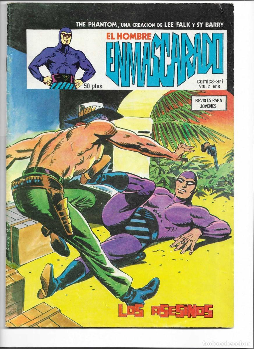 C&oacute;mics: EL HOMBRE ENMASCARADO VERTICE VOL.2 N&ordm; 8 - (1980) - LEE FALK / SY BARRY