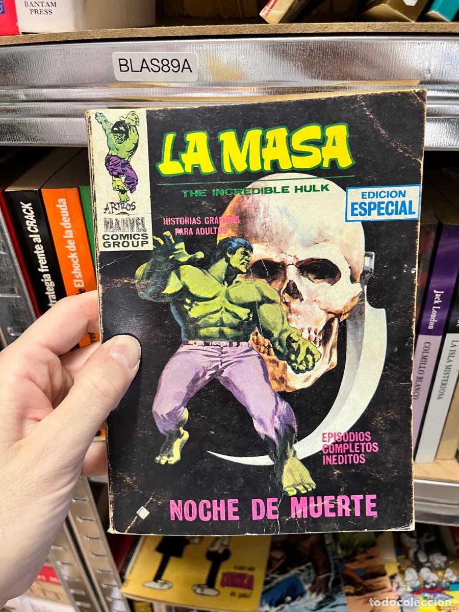 C&oacute;mics: BLAS89A - La Masa (The Incredible Hulk). Edici&oacute;n Especial: Noche de muerte. Ediciones V&eacute;rtice.