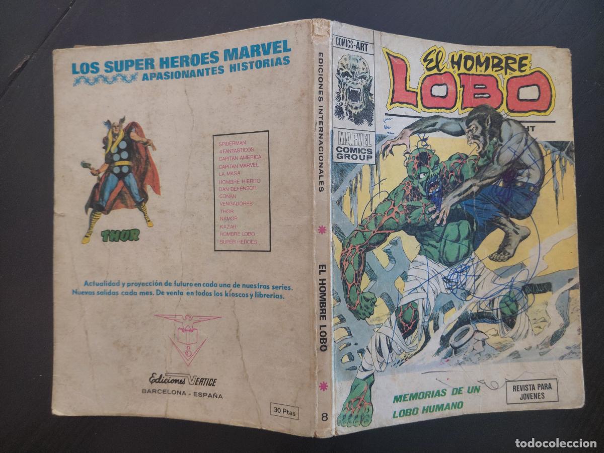 C&oacute;mics: Hombre Lobo volumen vol. 1 Vertice Taco N&ordm; 8