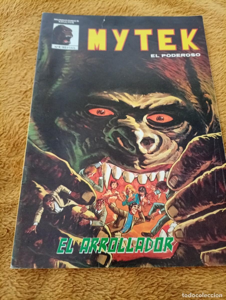 C&oacute;mics: C&oacute;mic de la serie Mytek el Poderoso de Mundicomics. - N&uacute;mero 4. - T&iacute;tulo: El Arrollador. COLECCI&Oacute;N - Foto 1