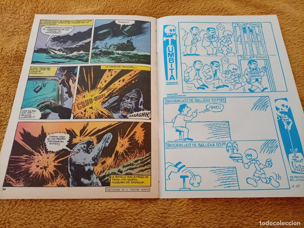 C&oacute;mics: C&oacute;mic de la serie Mytek el Poderoso de Mundicomics. - N&uacute;mero 4. - T&iacute;tulo: El Arrollador. COLECCI&Oacute;N - Foto 4
