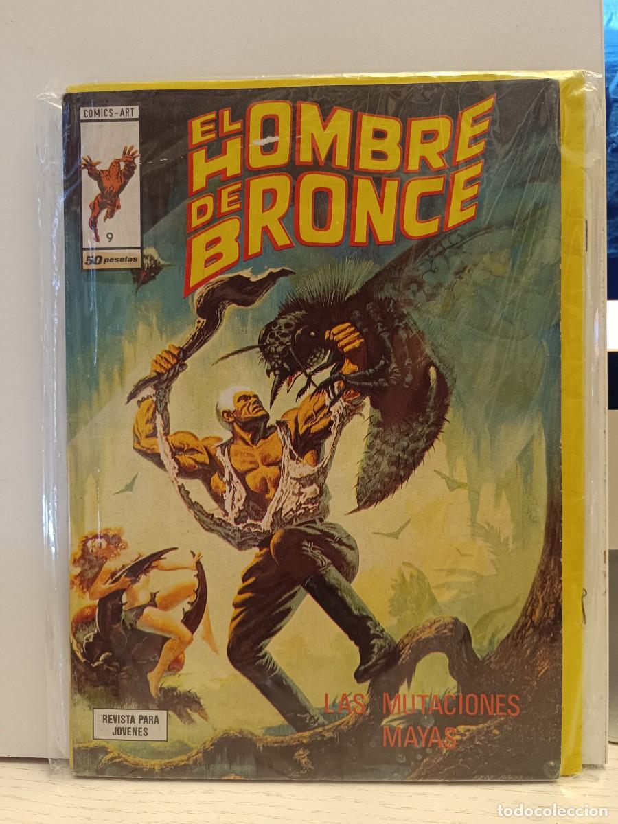 C&oacute;mics: EL HOMBRE DE BRONCE NUMERO 9 VERTICE &iexcl;&iexcl; VER FOTOS!! BUEN ESTADO