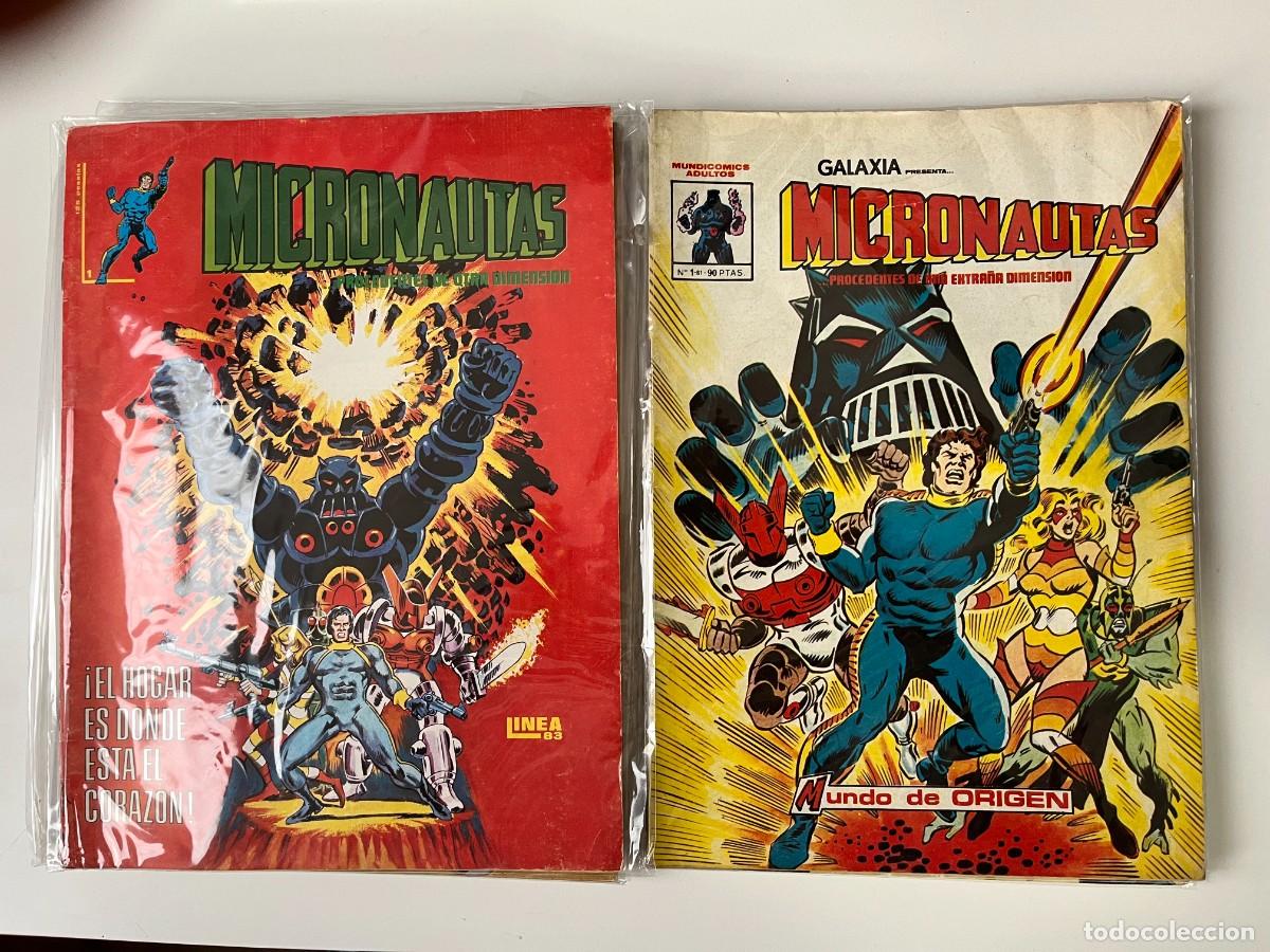 C&oacute;mics: MICRONAUTAS COMPLETA 1-4 MUNDICOMICS + 1-7 SURCO